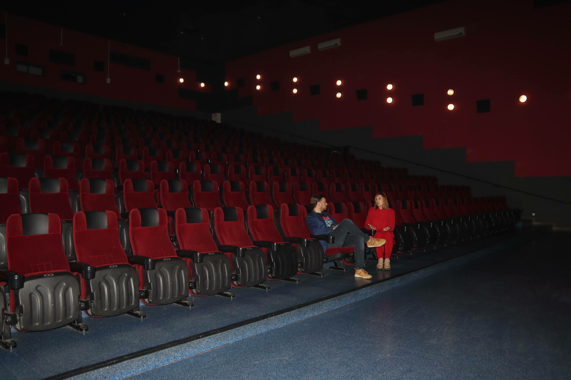 Вячеслав Кондаков и Анастасия Семенчина говорят о кино / Фото: amic.ru