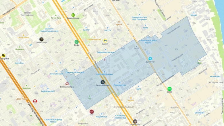 Зона пониженного давления / Фото: "Росводоканал Барнаул"