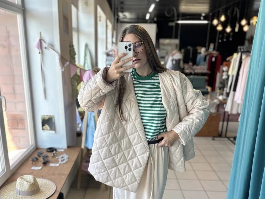 Ксения Кряжева в одежде своего бренда / Источник фото: социальные сети Outwear