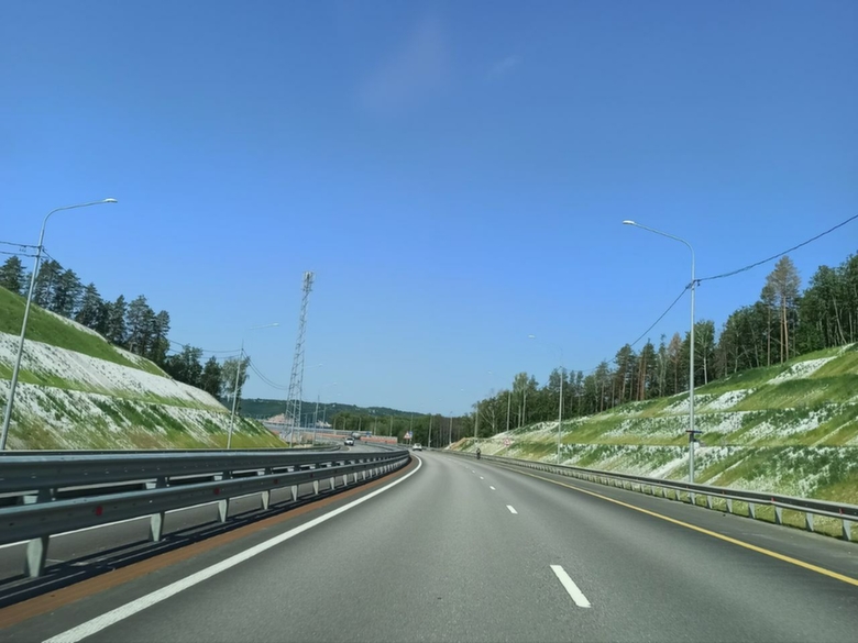 Федеральная трасса М-12 в Татарстане / Фото: "МегаФон"