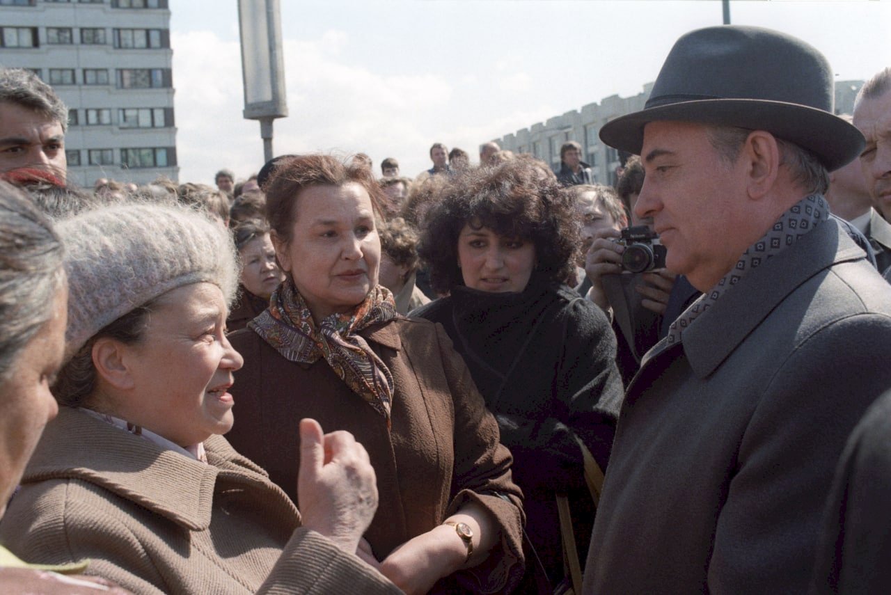 Пребывание Горбачёва М.С. в Ленинграде, 1985 год