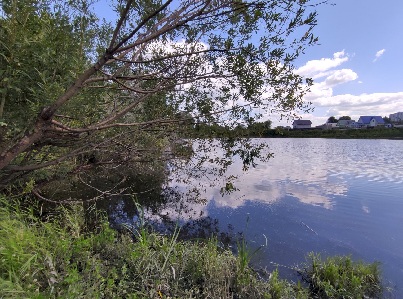 Озеро на ул. Гущина (со стороны ул. Попова)/ Екатерина Смолихина