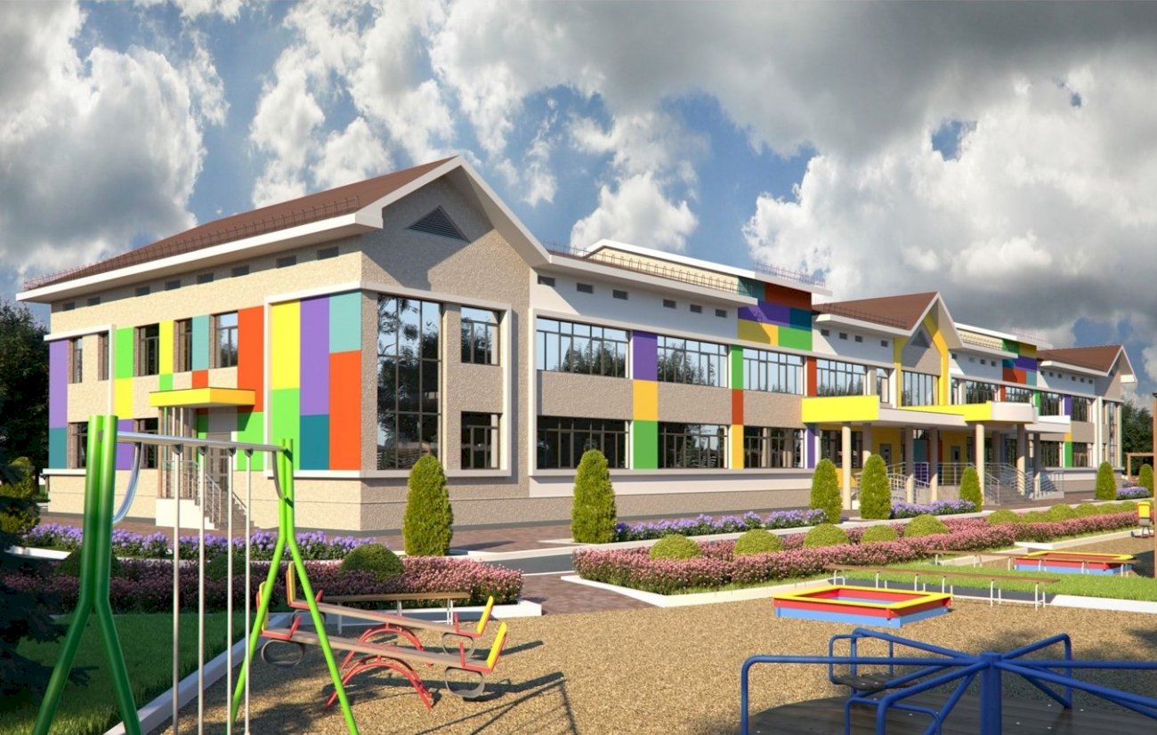 Детский сад на 240 мест. Фото: КазНИИСА