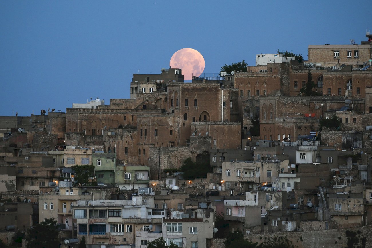  Лунное затмение в Турции